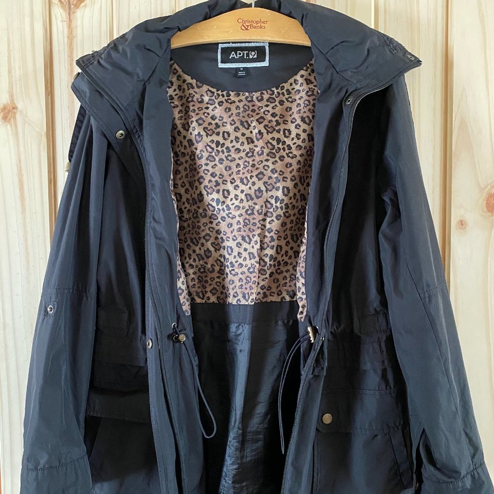 Apt. 9 Women's Raincoat - Black